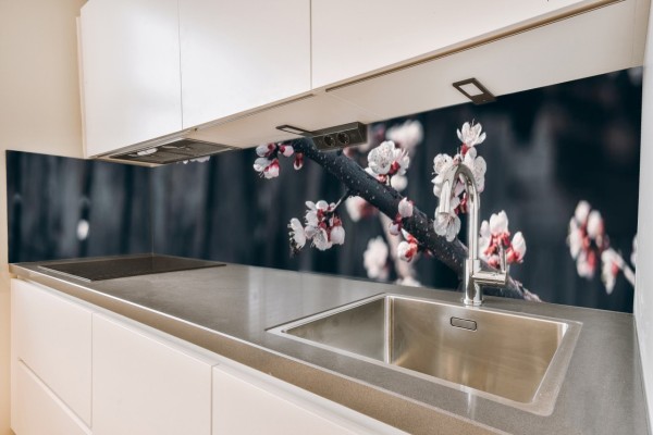 Küchenrückwand Kirschblüte Motiv 0017