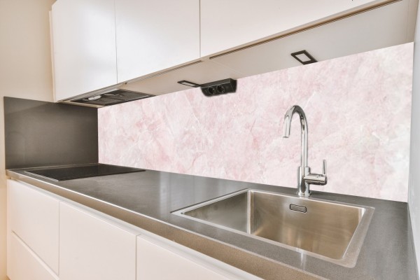 Küchenrückwand Marmor rosa Motiv 0247