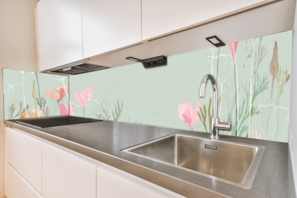 Küchenrückwand Trockenblume (5) Motiv 0245