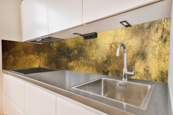 Küchenrückwand gold Motiv 0334