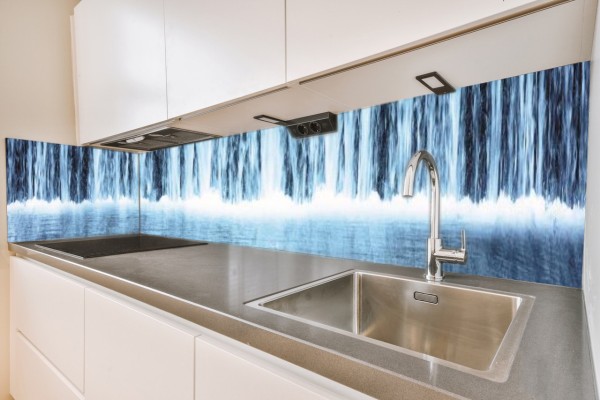 Küchenrückwand Wasser Wasserfall Motiv 0208