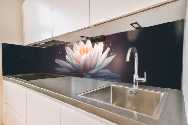 Küchenrückwand Zen Lotus (2) Motiv 0231