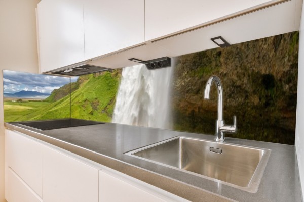 Küchenrückwand Wasserfall-Seljalandsfoss Motiv 0042