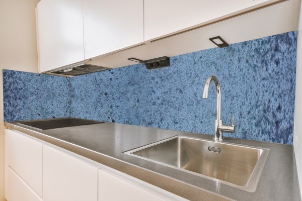 Küchenrückwand Beton-blau Motiv 0107