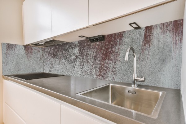 Küchenrückwand Beton Rau-farbig Motiv 0124
