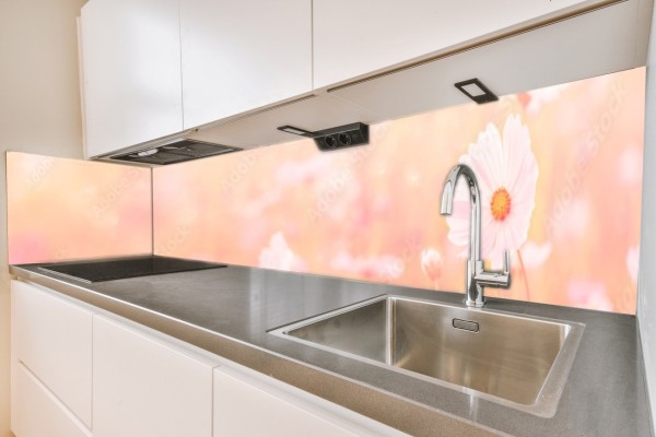 Küchenrückwand Pastell Blüte Motiv 0293