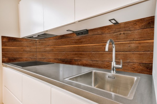 Küchenrückwand Holz rot-braun Motiv 0250