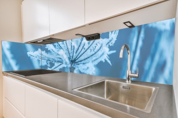 Küchenrückwand Eisblume Motiv 0115