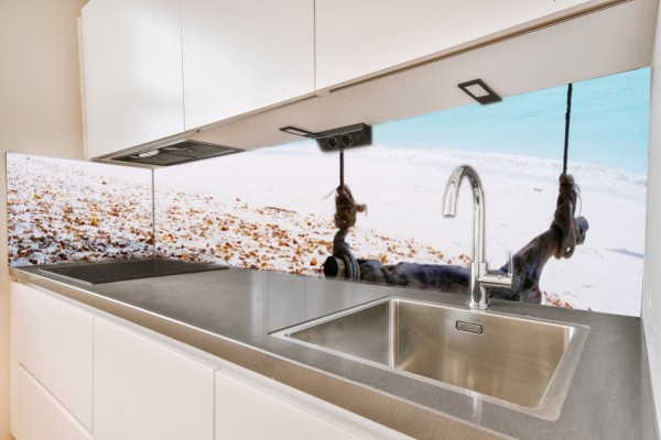 Küchenrückwand Sandstrand Motiv 0073
