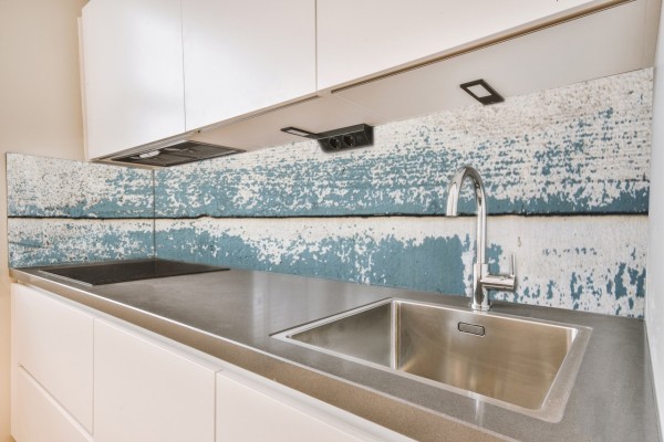 Küchenrückwand Beton-platten-farbig-grau Motiv 0125